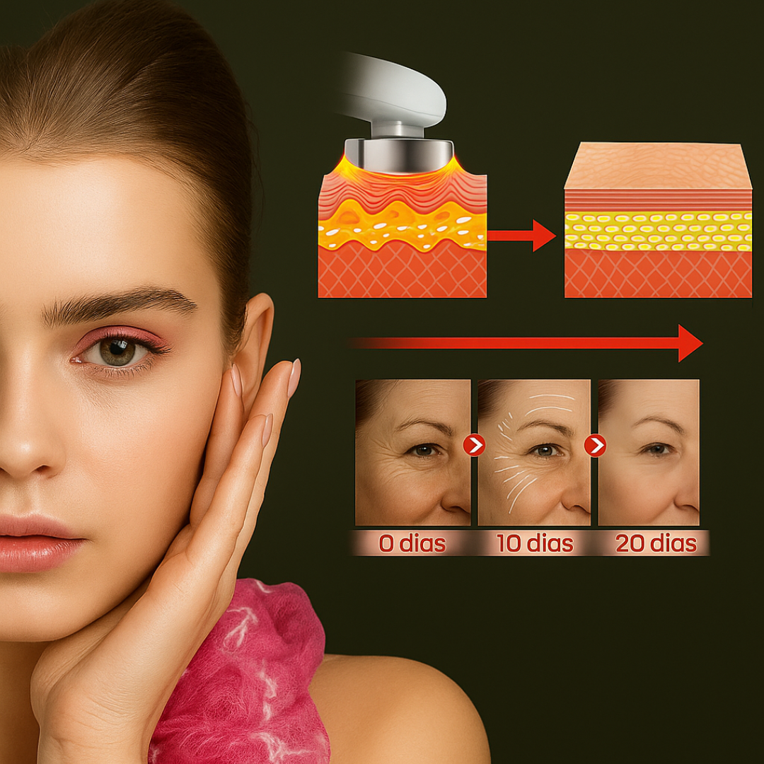 Masajeador Facial ionico ANTIARRUGAS DERMALIGHT™